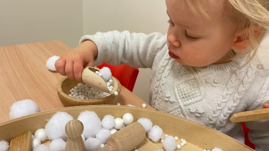 Sneeuwpret in Wiebelwijs