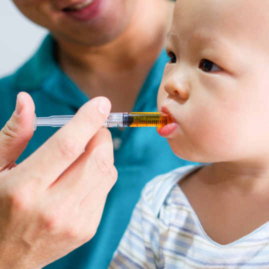 borst George Hanbury paspoort Kinderen en medicijnen