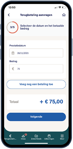 Vraag je ledenvoordeel aan via de app